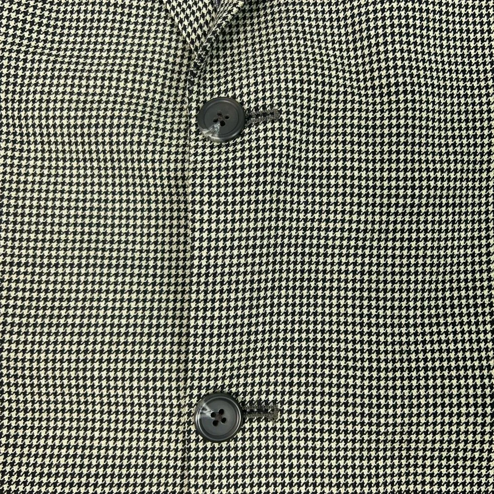 Ralph Ralph Lauren Blazer Mens 44R‎ Brown Black Houndstooth Wool Sport Jacket